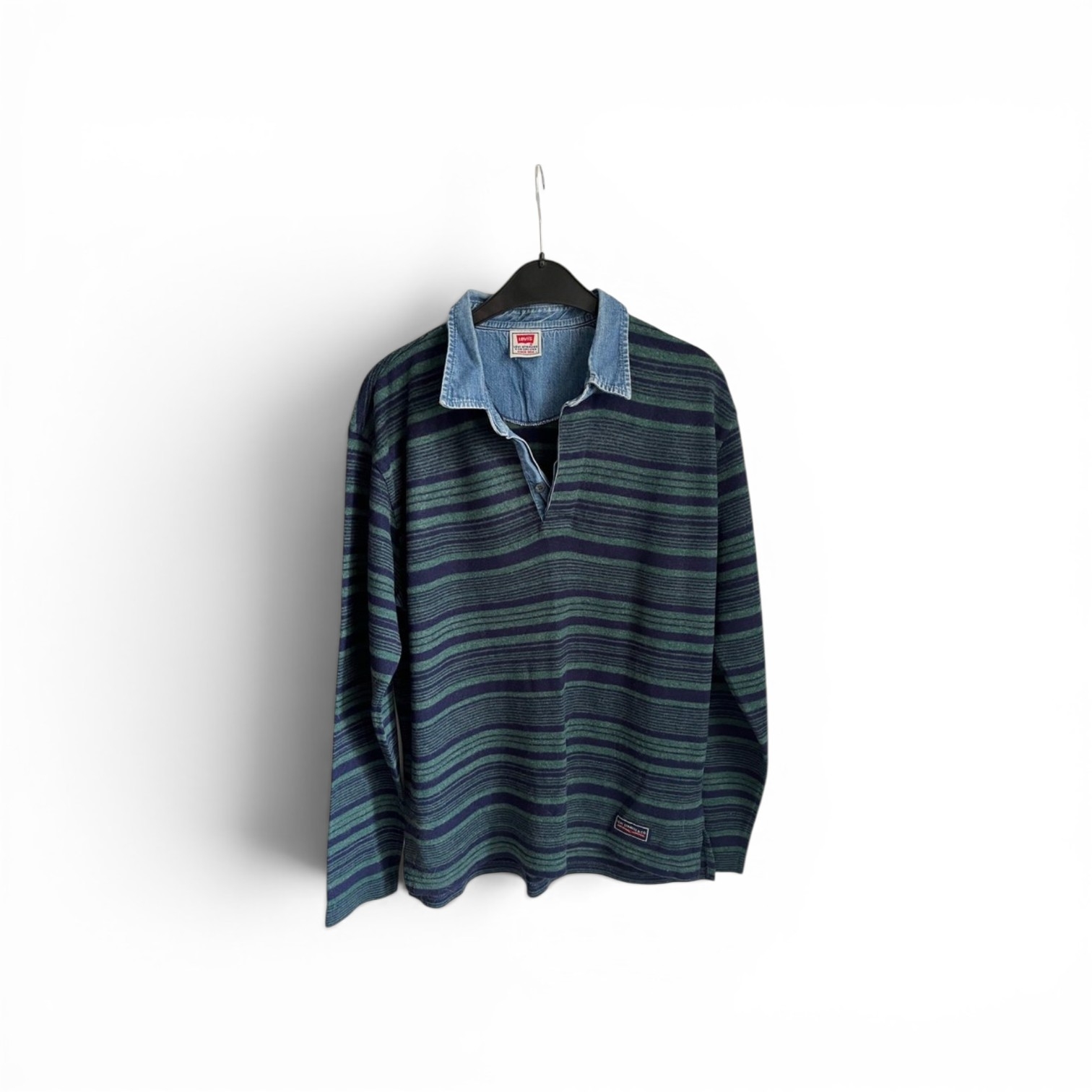 Levi's Vintage Rugby Sweatshirt - Large – Denim Yakalı Retro Model